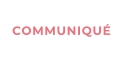 COMMUNIQUÉ